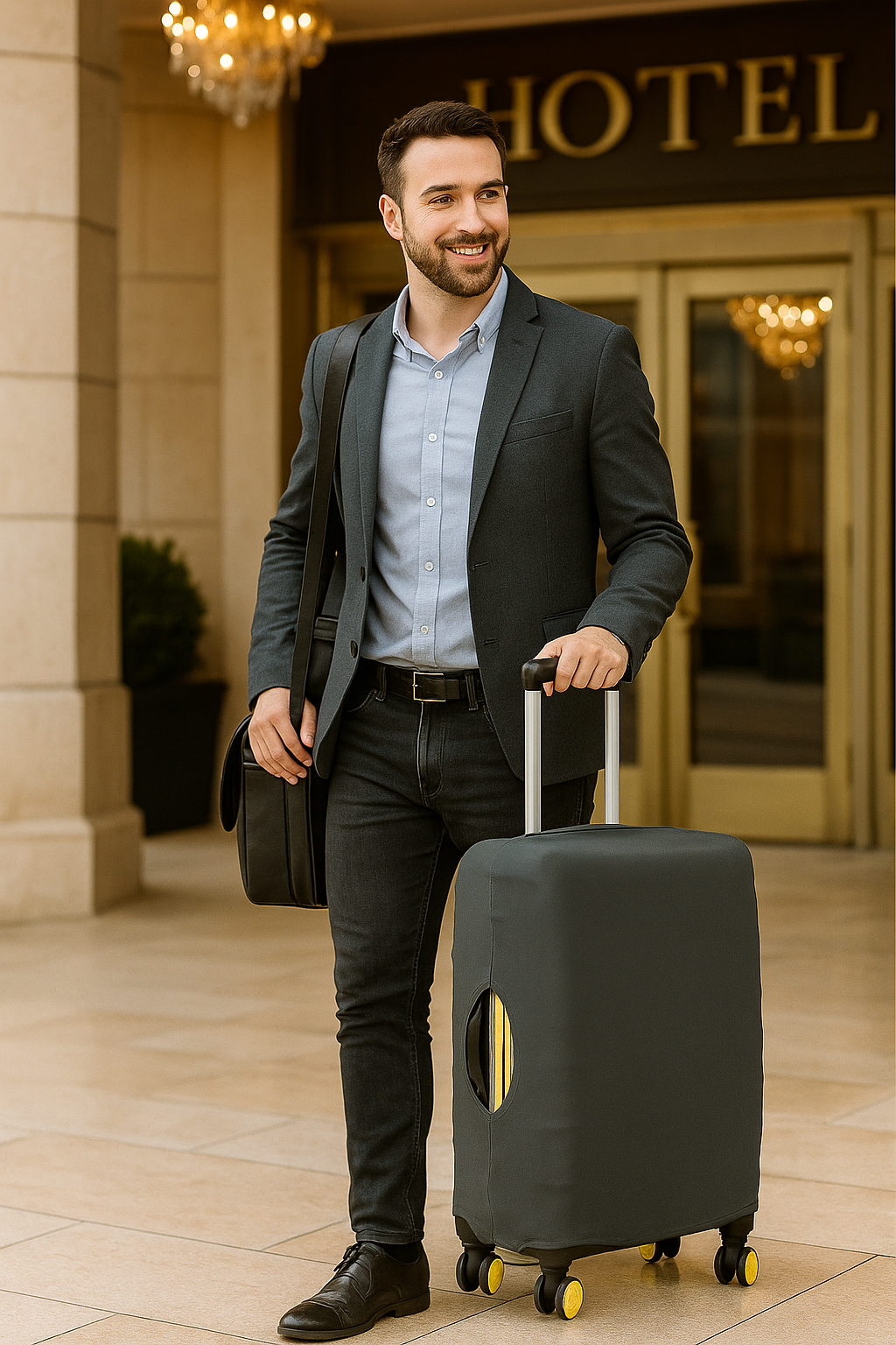 Esnek ve Yıkanabilir Valiz Kılıfı – Su Geçirmez Koruyucu Kılıf (9 Renk Seçeneği)